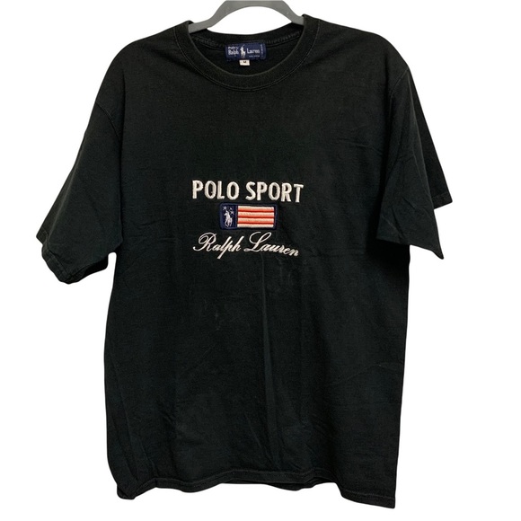 Vintage Polo Sport Ralph Lauren T-Shirt Size Medium - Picture 1 of 4
